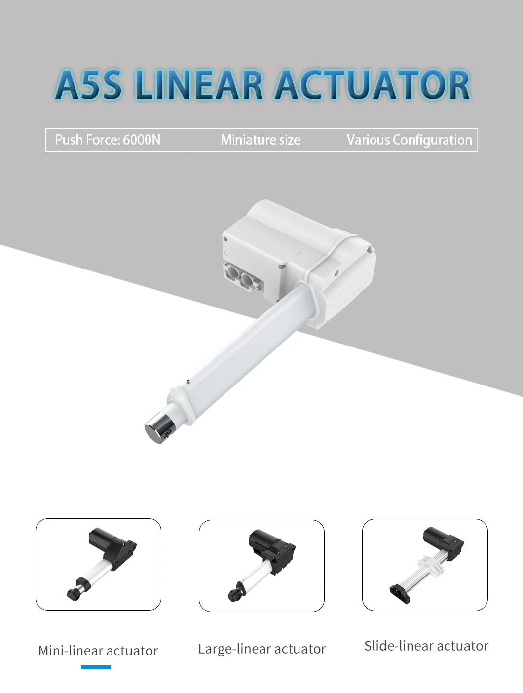 Richmat Factory Sales Linear Actuator for Inrelligent Medical Bed