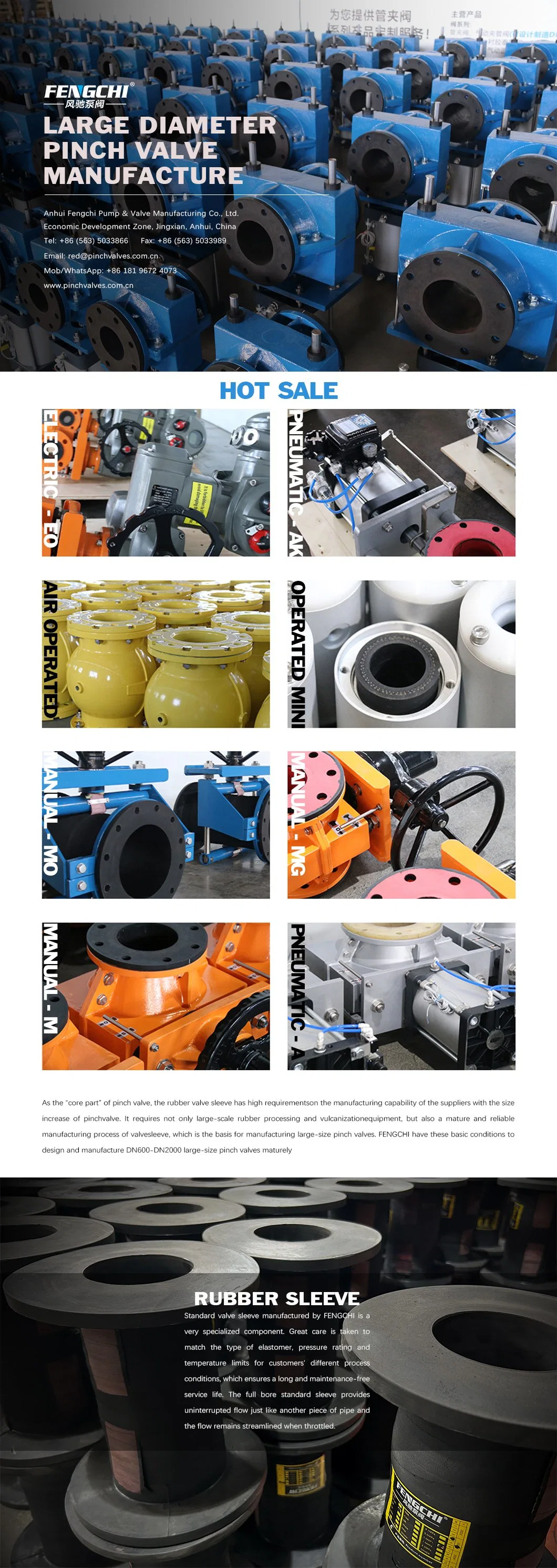 Air Operated Pinch Valve Cost Effective Pinch Valve