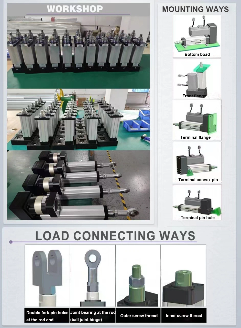 Electric Linear Actuator for Agv Motion Servo-Driven Motor Cylinder for Agv Vehicles