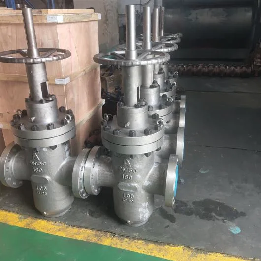 Electric Actuated Double Wedges Expansion Type Flat Gate Valve