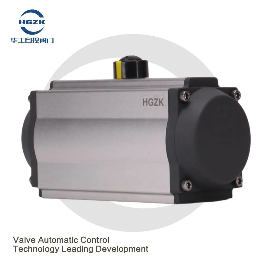 Aluminum Alloy 90 Degree Rotary Pneumatic Valve Actuator