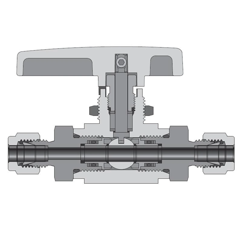 Parker Type 6000 Psi Stainless Steel Gas Bar Stock Ball Valves Manufacturers