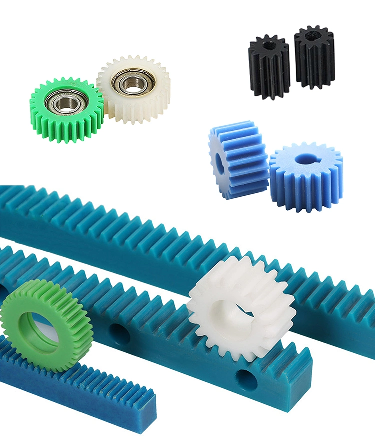 Plastic POM Gears Rack Plastic Delrin Rack Gear and Pinion