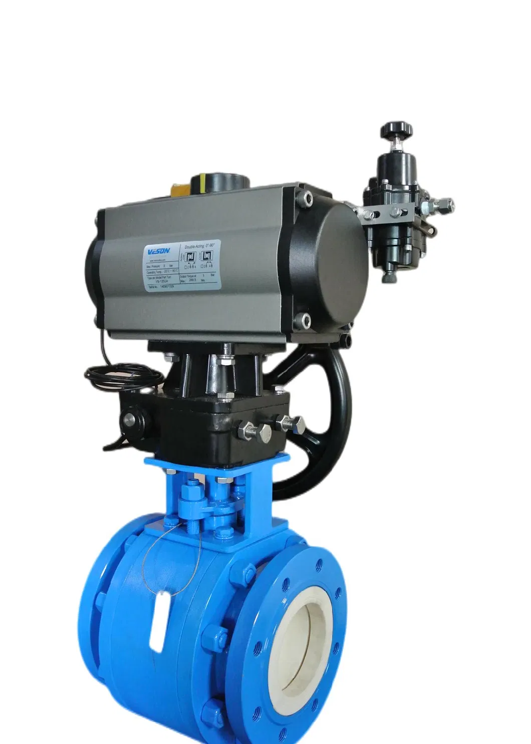Pneumatic Rack and Pinion Actuators (VS-125 DA) Air-Powered Actuators (