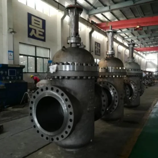 Electric Actuated Double Wedges Expansion Type Flat Gate Valve