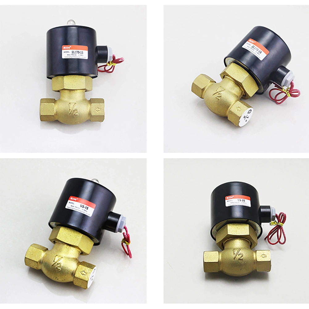 2L Series High Pressure Solenoid Valve High Temperature Steam Fluid Control Valve