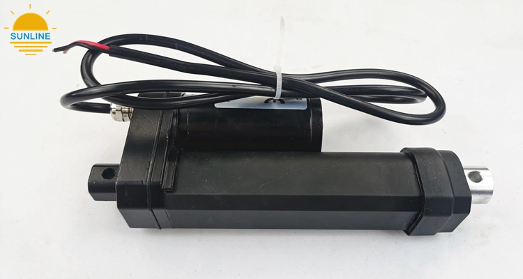 Industry Specialized Factory Customized Solutions 12/24V DC Motor 1000n Thrust IP66 Waterproof 3.5mm/S Electric Small-Scale Linear Actuator