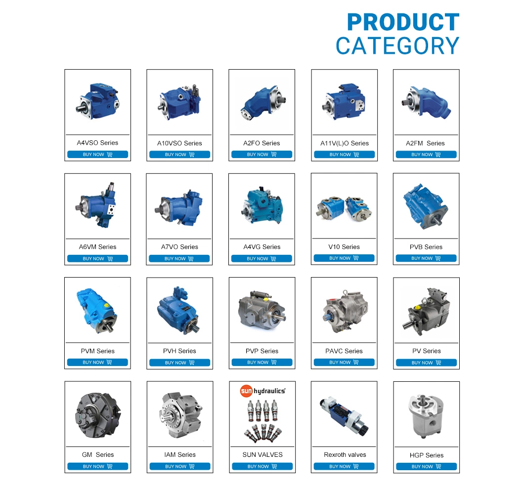 Rexroth 3we 4we Series Solenoid-Operated Control Hydraulic Valve
