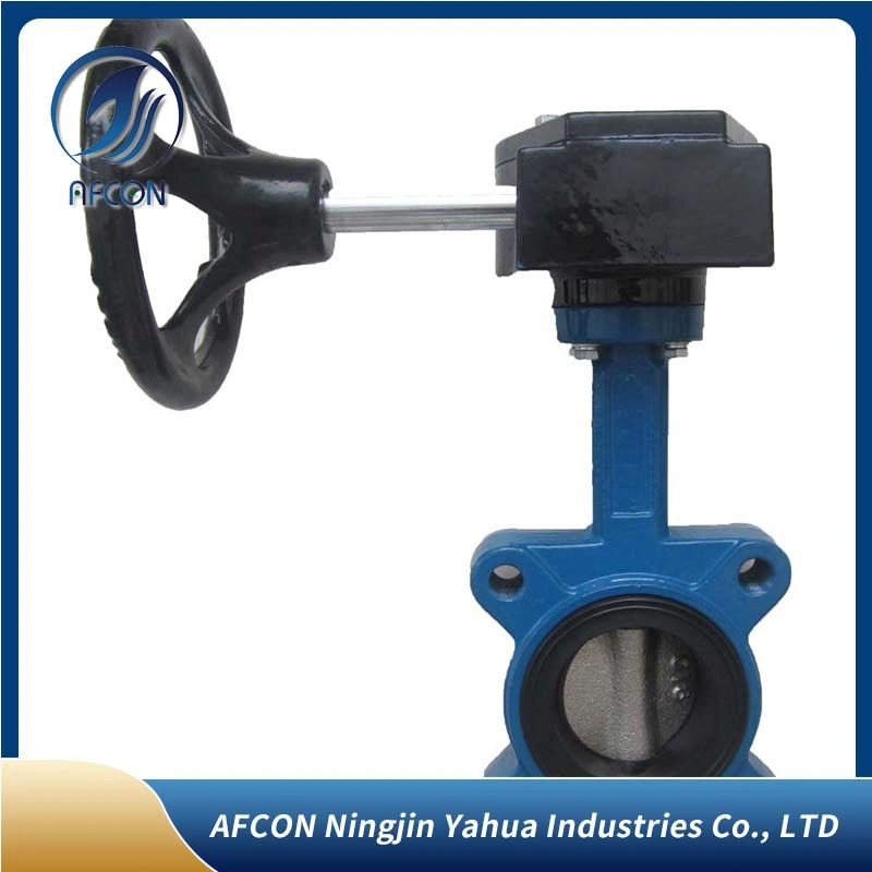 Actuated Motorized Automatic Control Cast Iron Ductile Iron Electric Lt Lug Type Wafer Butterfly Valve