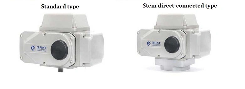 100nm Electric Actuator on-off in 4s for Ball Valve Butterfly Valve