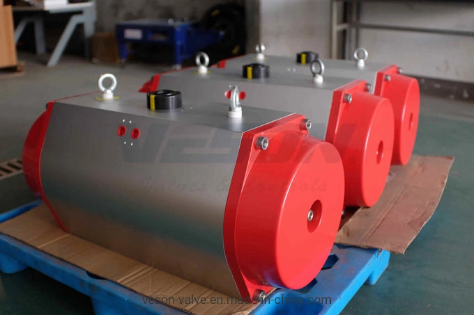 Pneumatic Rack and Pinion Actuators (VS-125 DA) Air-Powered Actuators (