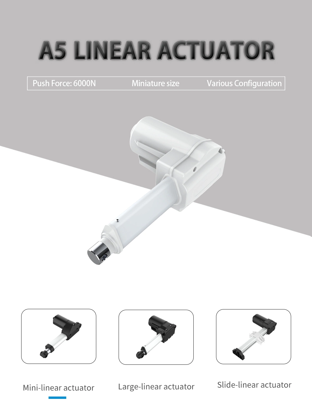Richmat Remote Controlled Medical Linear Actuator for Hospital Beds