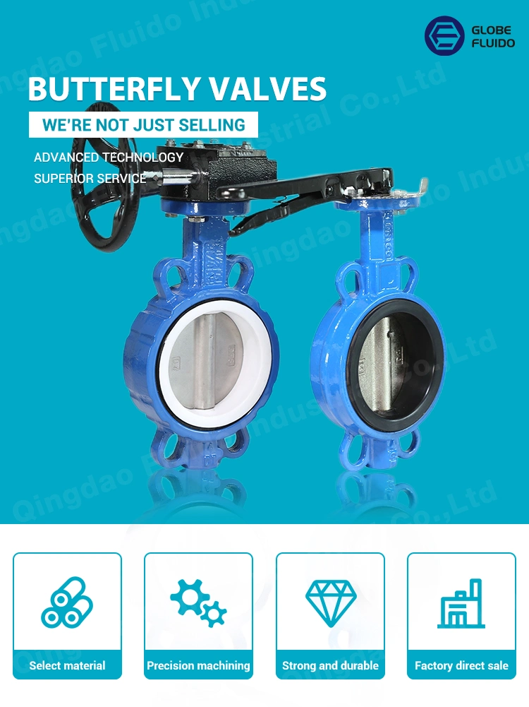 Cast Iron Wafer Motorized Butterfly Valve