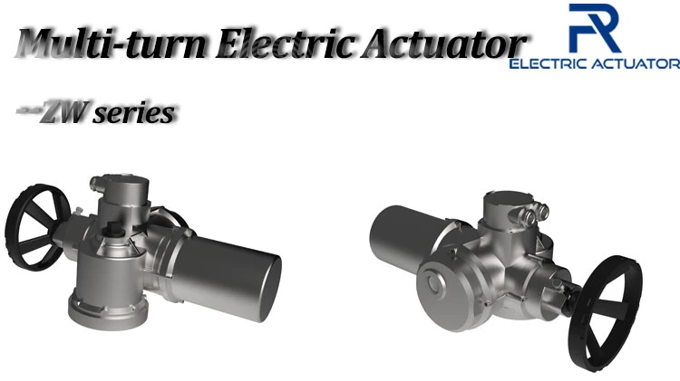 Electric Actuator for Water Seal Gate Valve with IP65 Protection Class Outdoor Solar Energy System Zw120 Zw180 Zw250