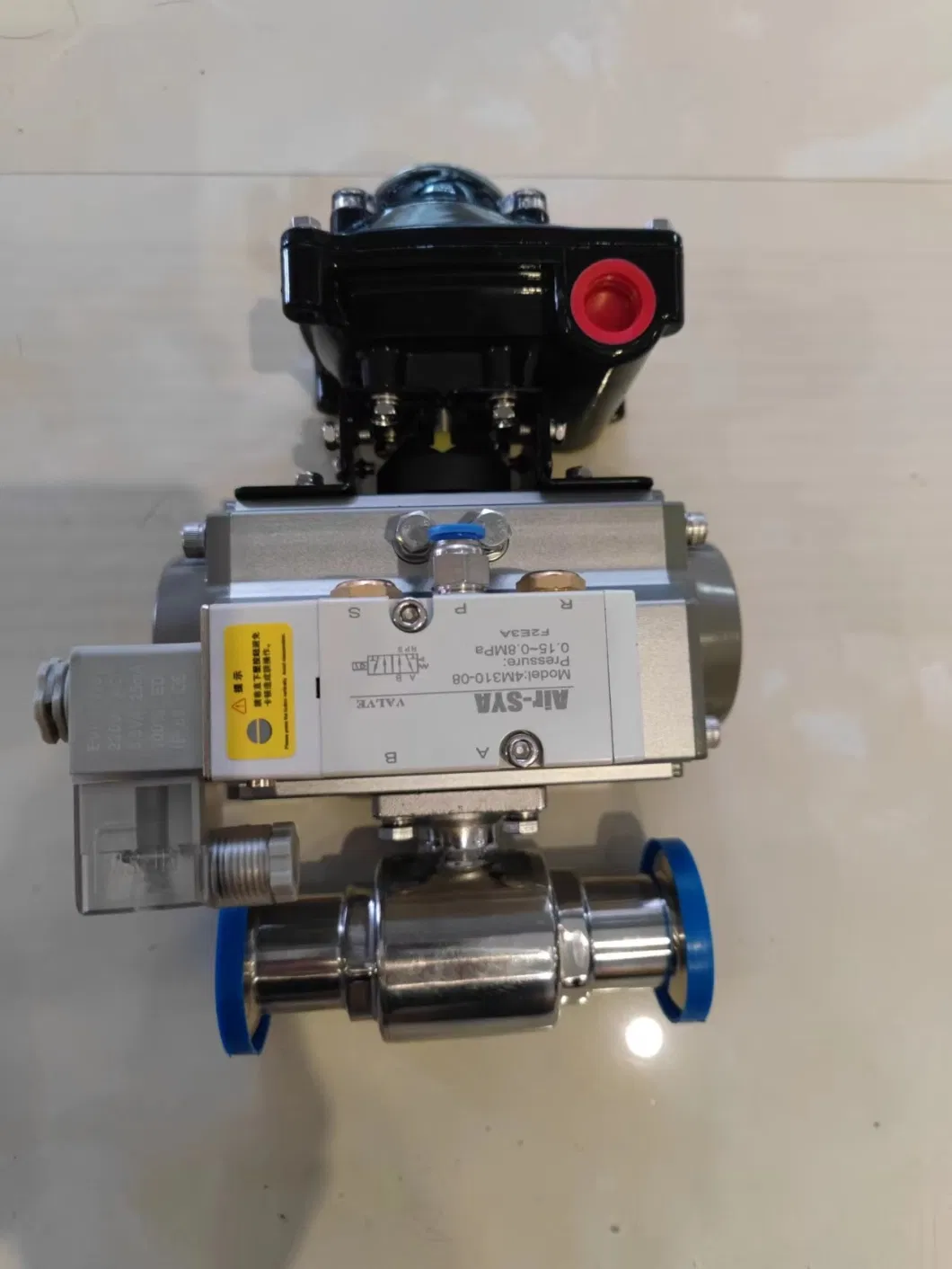 Stainless Steel Actuated Double Acting Ball Valve with Limit Switch