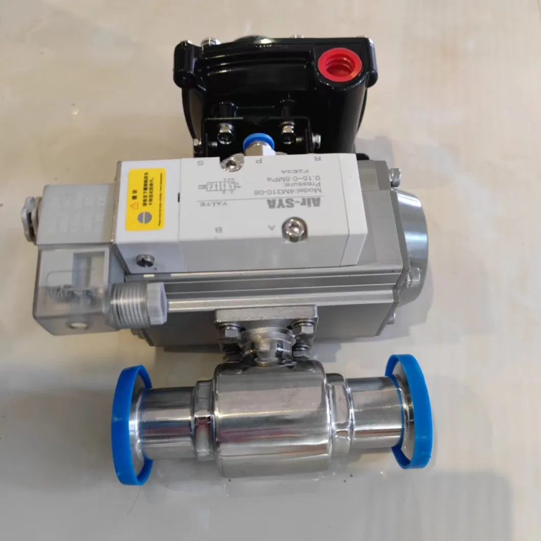 Stainless Steel Actuated Double Acting Ball Valve with Limit Switch