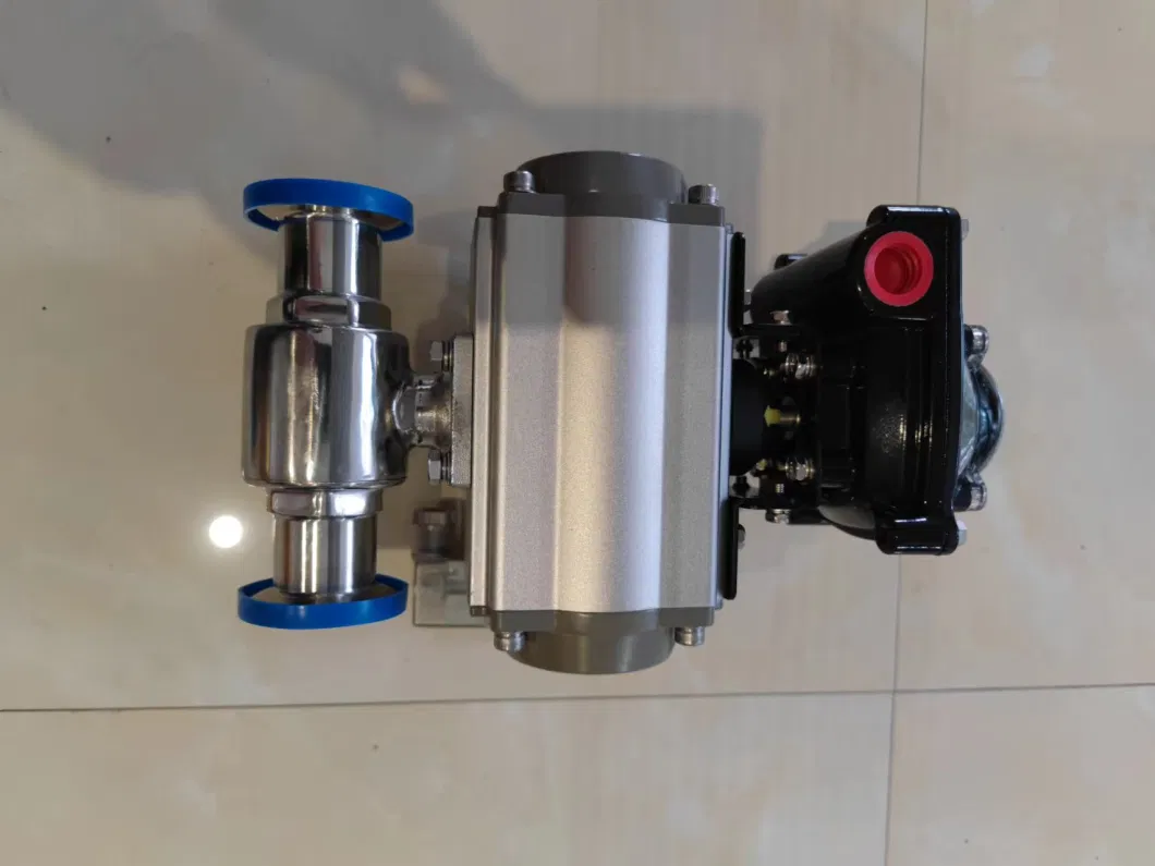 Stainless Steel Actuated Double Acting Ball Valve with Limit Switch