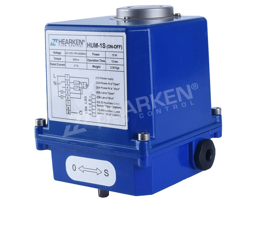 Madeinchina Part Turn on-off Modulating Rotary Quarter Turn Valve Control Electric Actuator