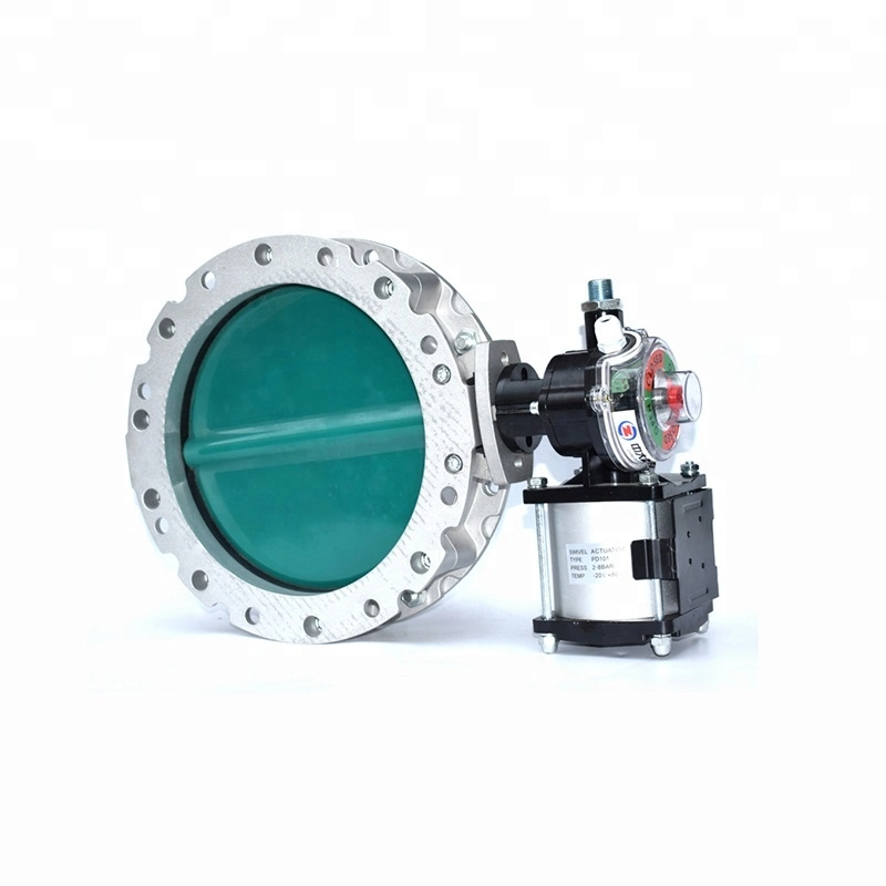 High Performance Wafer Check Air Actuated Butterfly Valve
