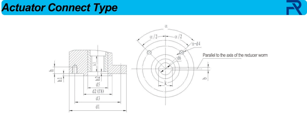 Intelligent Integrated Electric Actuator with Gear Box Ball Valve Butterfly Valve