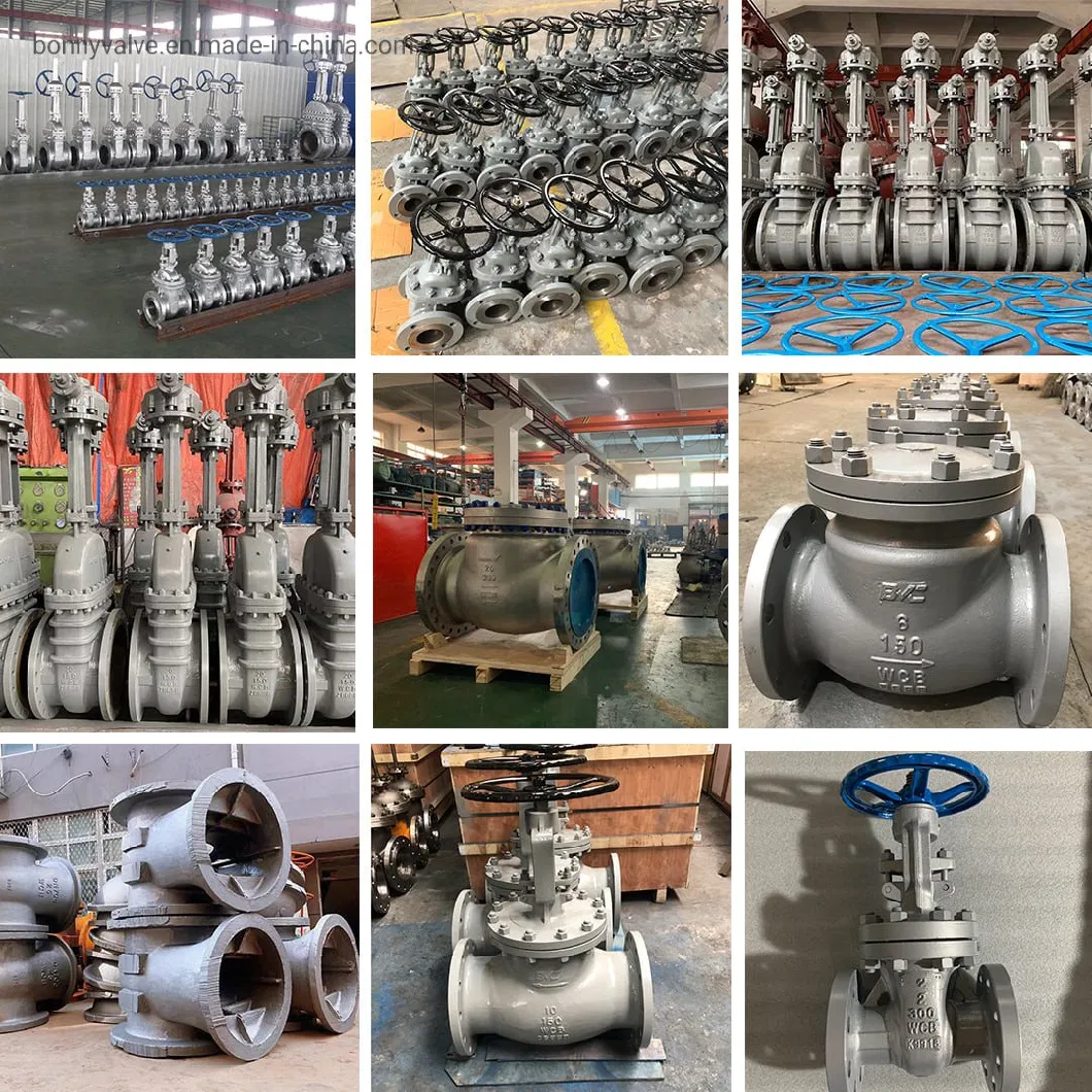 Cast Steel Wedge Wcb Electric Actuated Class 150 Metal Seal Gate Valve