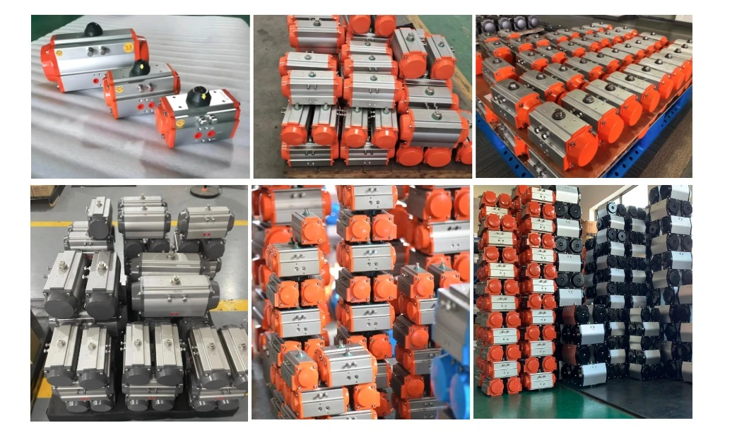 Pneumatic Actuator Double Acting Pneumatic Butterfly Valve Air Valve as Single Acting Pneumatic Head