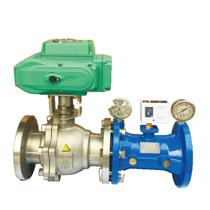 Pneumatic Actuated Control Valve with Positioner Multi-Spring Diaphragm Actuator Type for Food Beverage