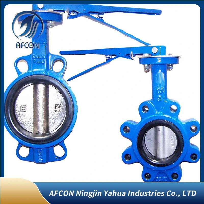 Actuated Motorized Automatic Control Cast Iron Ductile Iron Electric Lt Lug Type Wafer Butterfly Valve