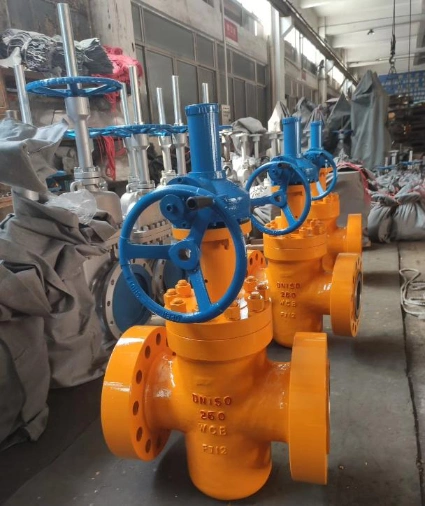 Electric Actuated Double Wedges Expansion Type Flat Gate Valve