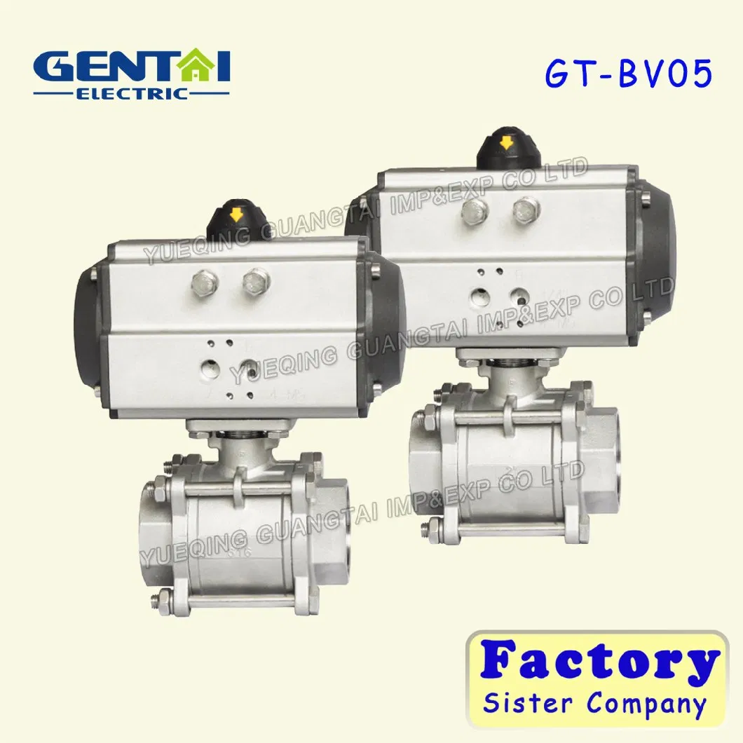 Good Quanlity High Pressure Union Pneumatically Actuated Flanged Ball Valve