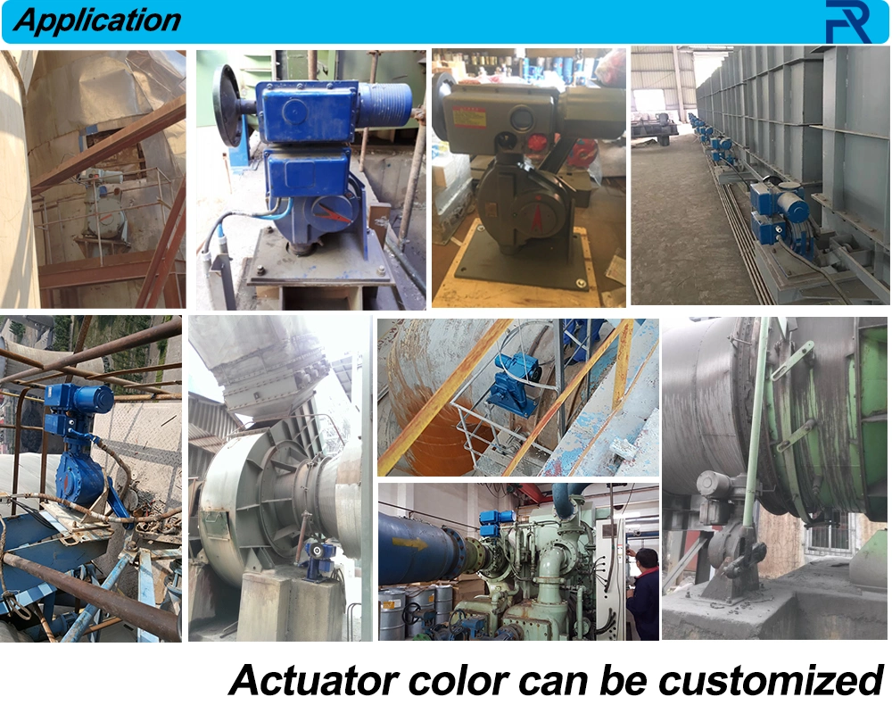Electrical Actuator Manufacturer Quarter Turn Rotary Actuator Price Ymb+RS1000/K/F Ymb+RS250/K/F