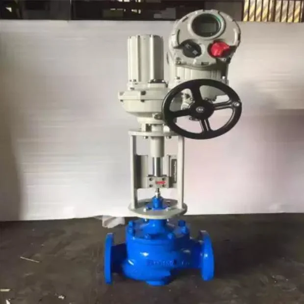 T947h Electric Actuated Single Seat Globe Control Valve