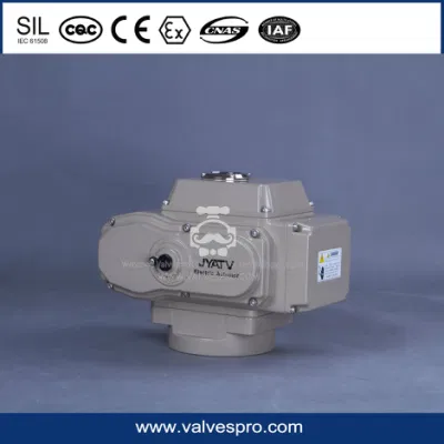 Tipo intelligente azionatore elettrico di Jyl-10e Adjustmen di CC di 4-20mA per l′ente motorizzato elettrico della lega di alluminio dell′azionatore della valvola a farfalla della valvola a sfera della valvola di regolazione