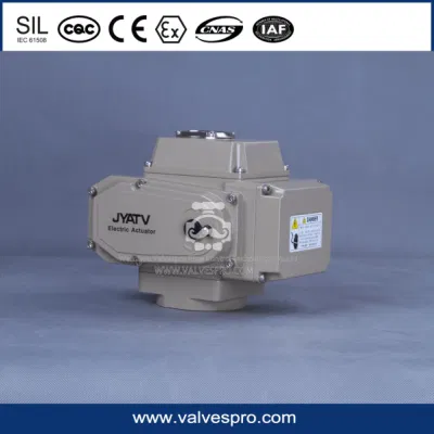 Tipo intelligente azionatore elettrico di Jyl-10e Adjustmen di CC di 4-20mA per l′ente motorizzato elettrico della lega di alluminio dell′azionatore della valvola a farfalla della valvola a sfera della valvola di regolazione