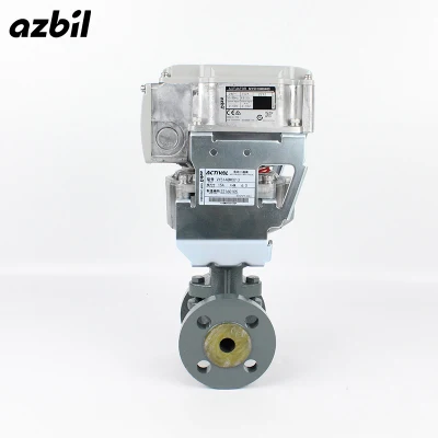 Attuatore con ritorno a molla Azbil Vy5138m0015 valvola a due vie motorizzata
