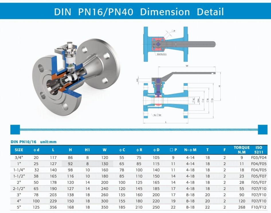 Rst Carbon Steel Wcb Flange End 1PC Ball Valve Valve Driver Spring Return Double Single Acting Pneumatic Actuator