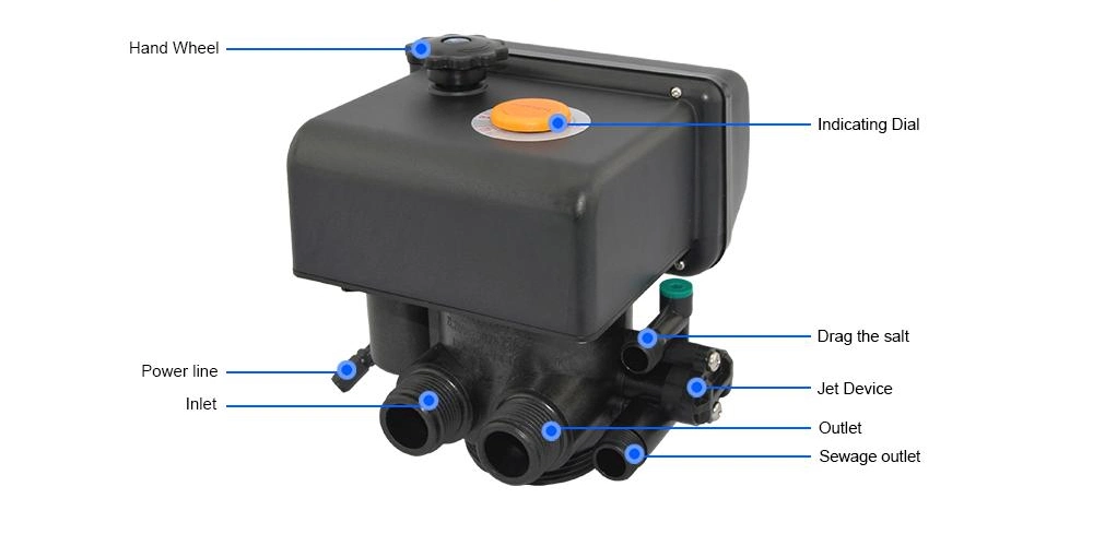 Runxin Automatic Softened Water Control Valve Automatic Softened Valve