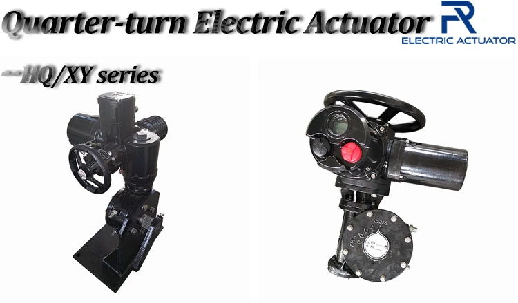 380V 415V 3 pH Part Turn Electric Motor Actuator with Valve for Fan Inlets Hq/Xy16000 Hq/Zy16000 Hqd/Xy16000
