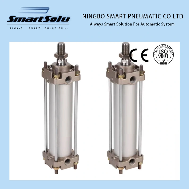 Round Standard Piston Mini Compact Double Acting Pneumatic Air Actuator