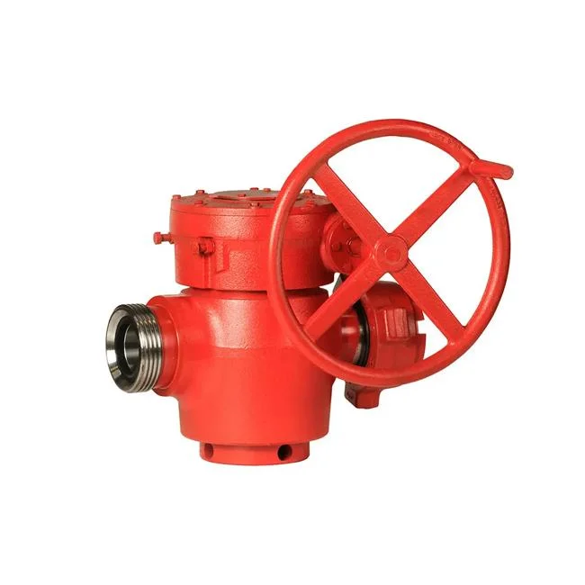 Worm Gear Operated T Type Globe Valve Manual Operated Flanged Plug Valve with Gear