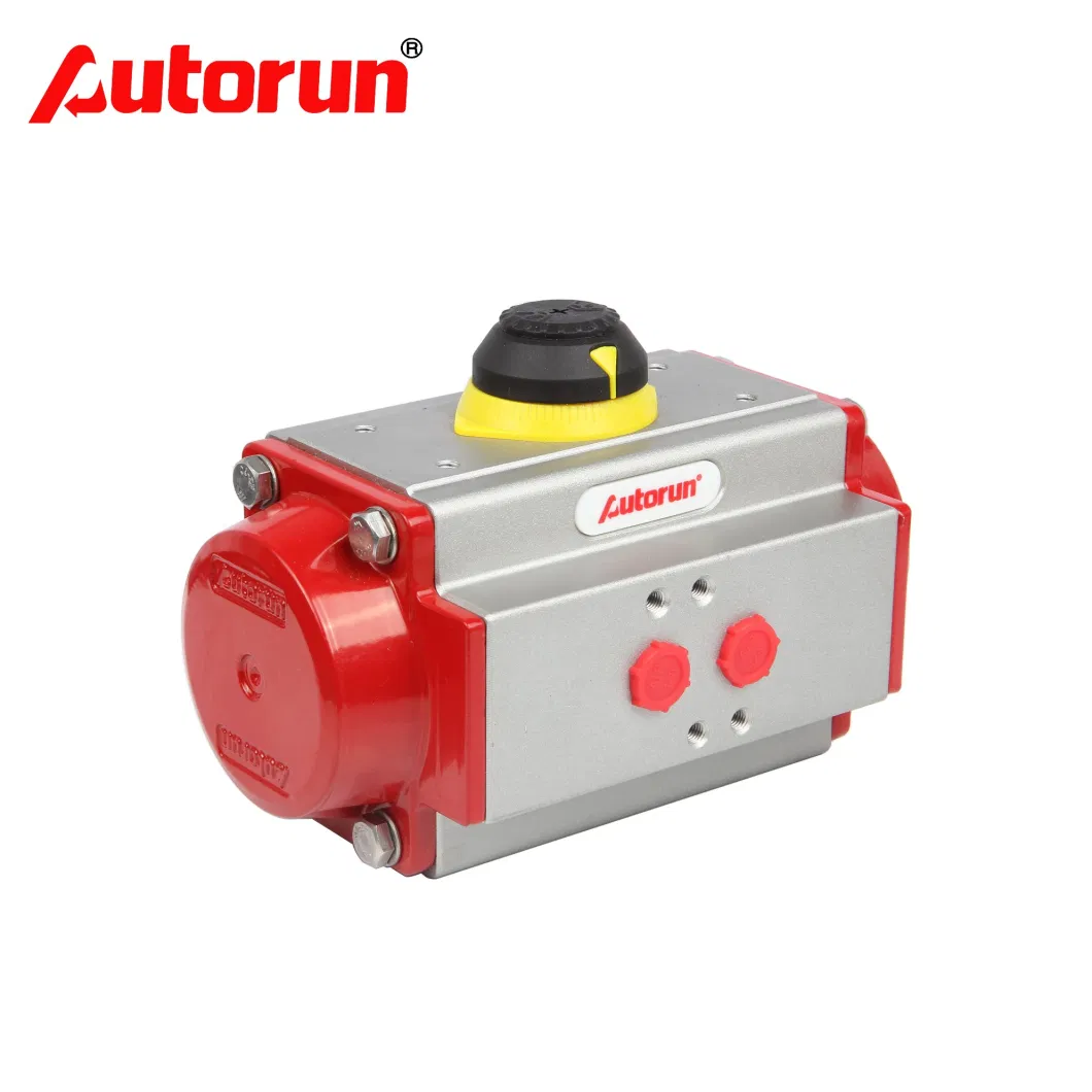 Autorun Control Valve Double Acting and Spring Return Pneumatic Actuator