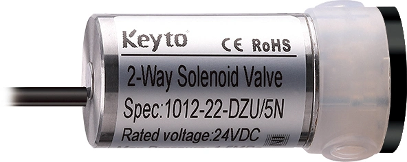 Withstand High Temperature&Pressure Solenoid Threaded Valve, 1012series 2-Way valve(1012-22-TFU/5N), medical valve, environmental protection valve, liquid valve