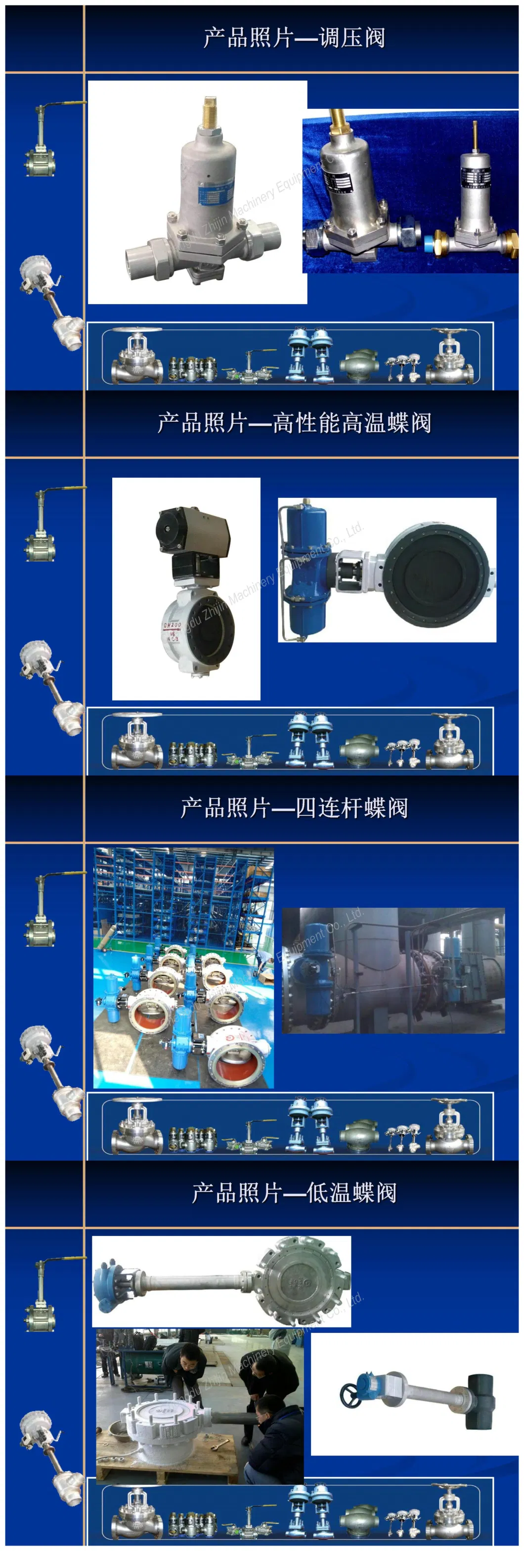 Cryogenic Butterfly/Diaphragm Control/Ball/Globe/Throttle/Check/Safety/Breathing/Three Way Valve/Liquid Hydrogen/Helium/Oxygen/Natural Gas/LNG/LPG/CNG Valve