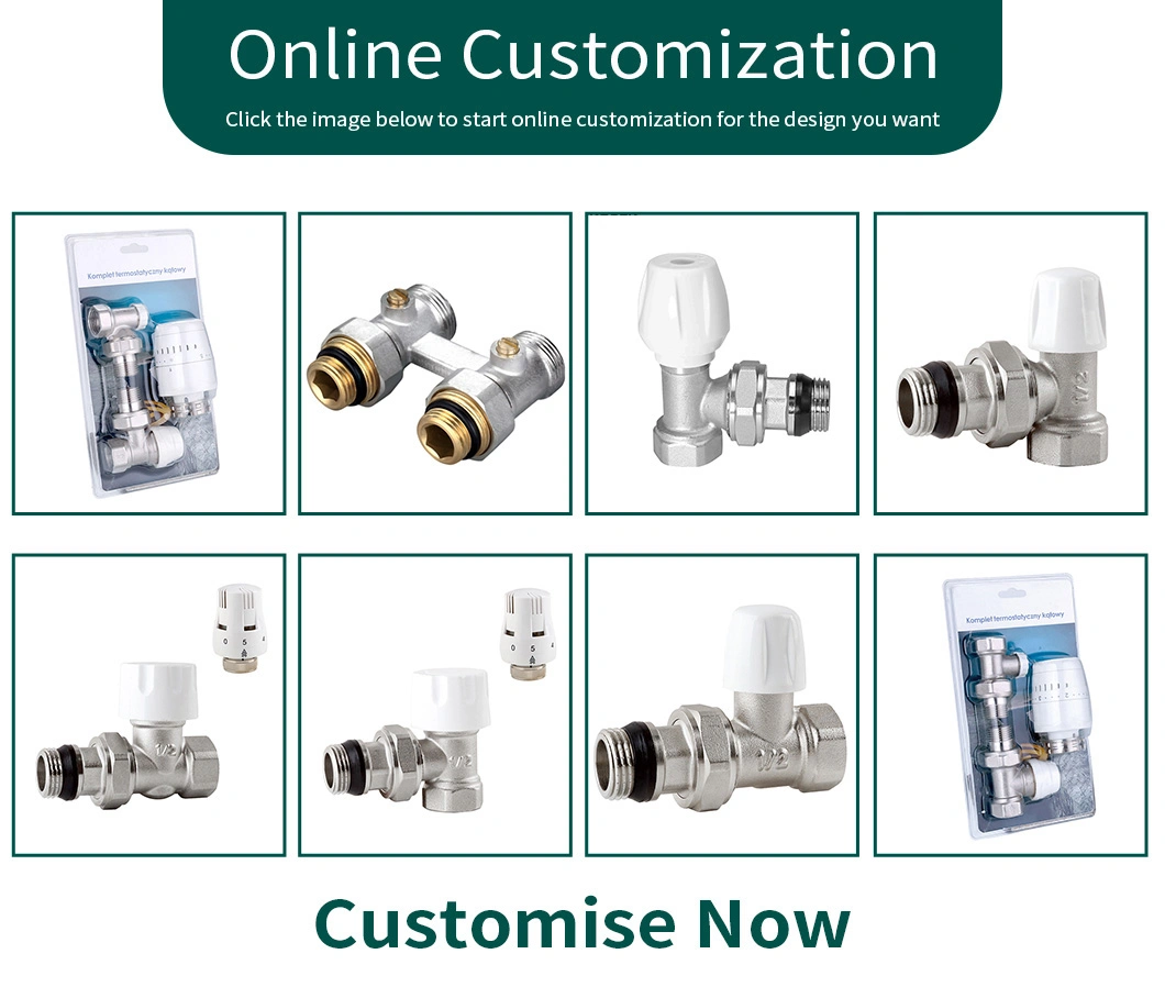 Thermostatic Radiator Valve One Way Valve PPR Temperature Control