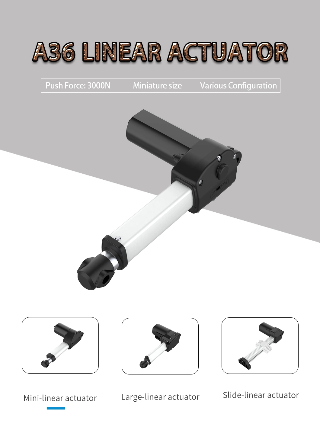 Richmat A36 High Quality Linear Actuator China Manufacturer