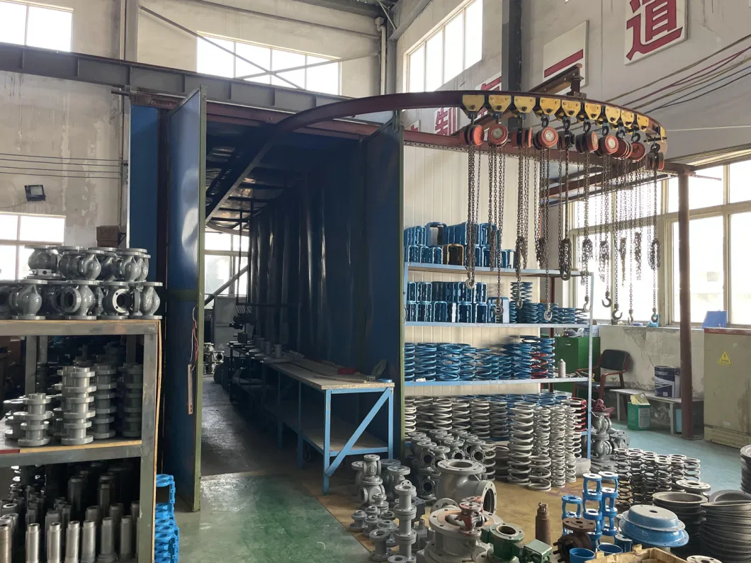 Split Type Pn25 SS304 Pneumatic Single Seated Control Valve Pneumatic Diaphragm Control Flange Globe Valve