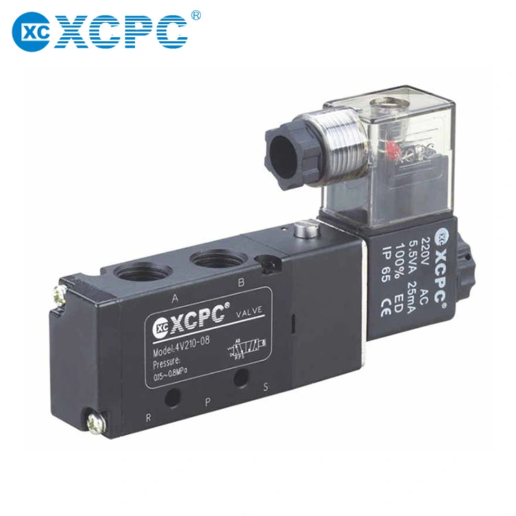 Manufacturer Supplier China Airtac SMC Automatic Directional Control Direction Pneumatic Air Solenoid Valves
