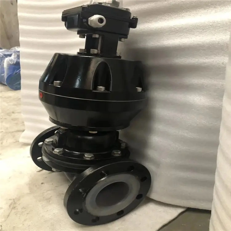 G641F46 Pneumatic actuator PTFE-lined fluorine diaphragm valve