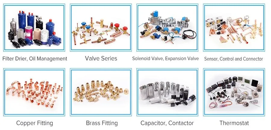 Industrial Air Conditioning Parts Solenoid Valve for Refrigeration Magnetic Valve HVAC System