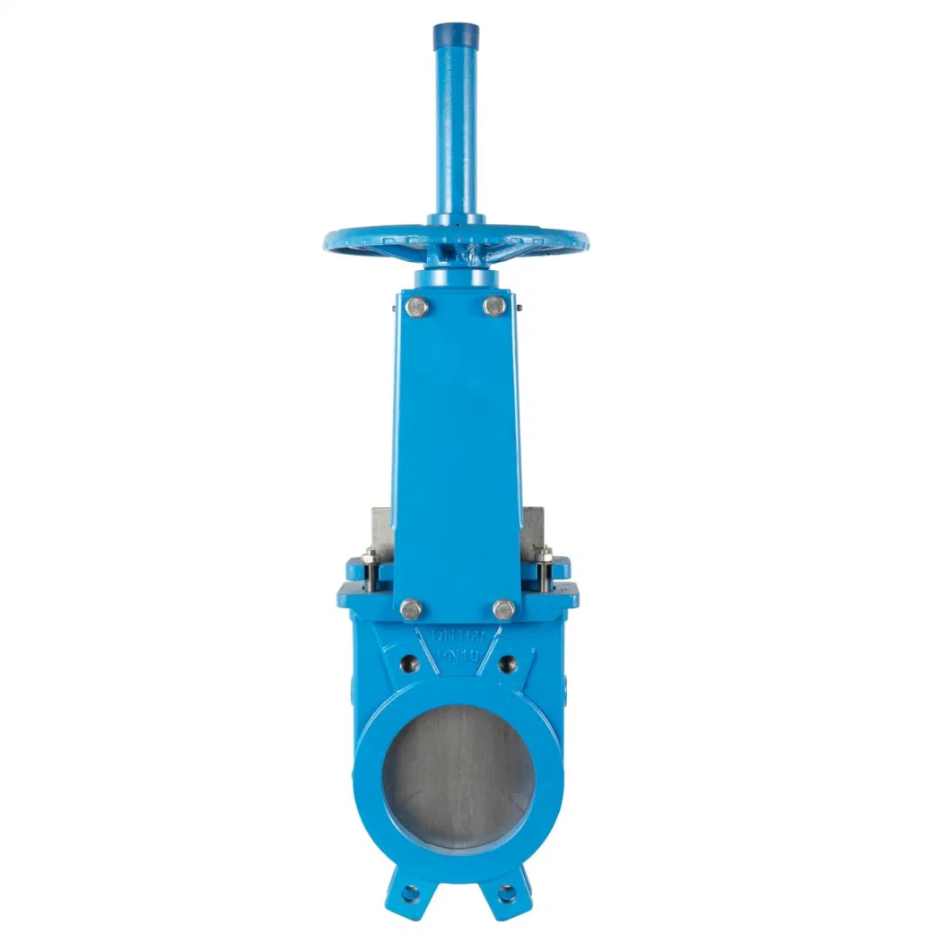 Class150 Pn10 Hand Wheel Operated CF8m Disc Wcb Stainless Steel Body Knife Gate Valve